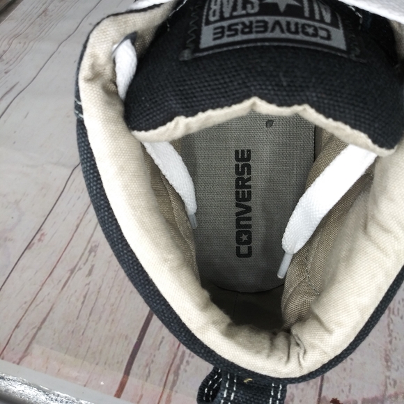 Converse All Star CT Mid Sneakers Mens Sz 12 Black Shoes - Picture 8 of 10